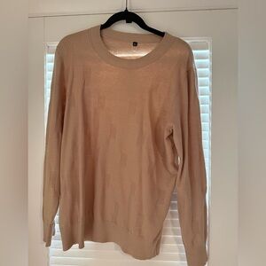 Elegant Tan Sweater